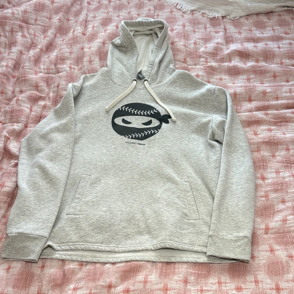 Next Level Apparel Light Gray Hoodie